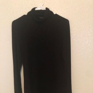 Lightweight, Rayon and Spandex Turtleneck